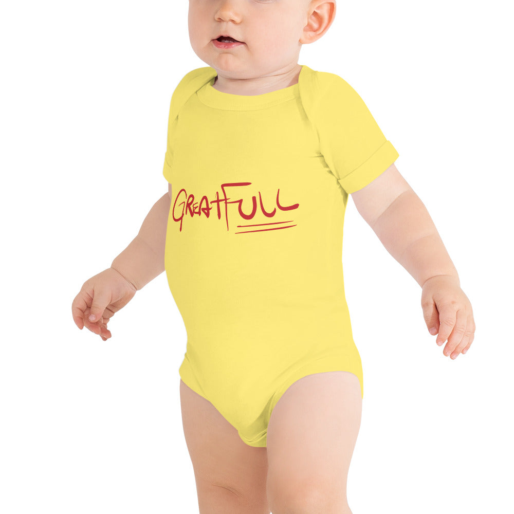 GREAT FULL Baby short sleeve one piece