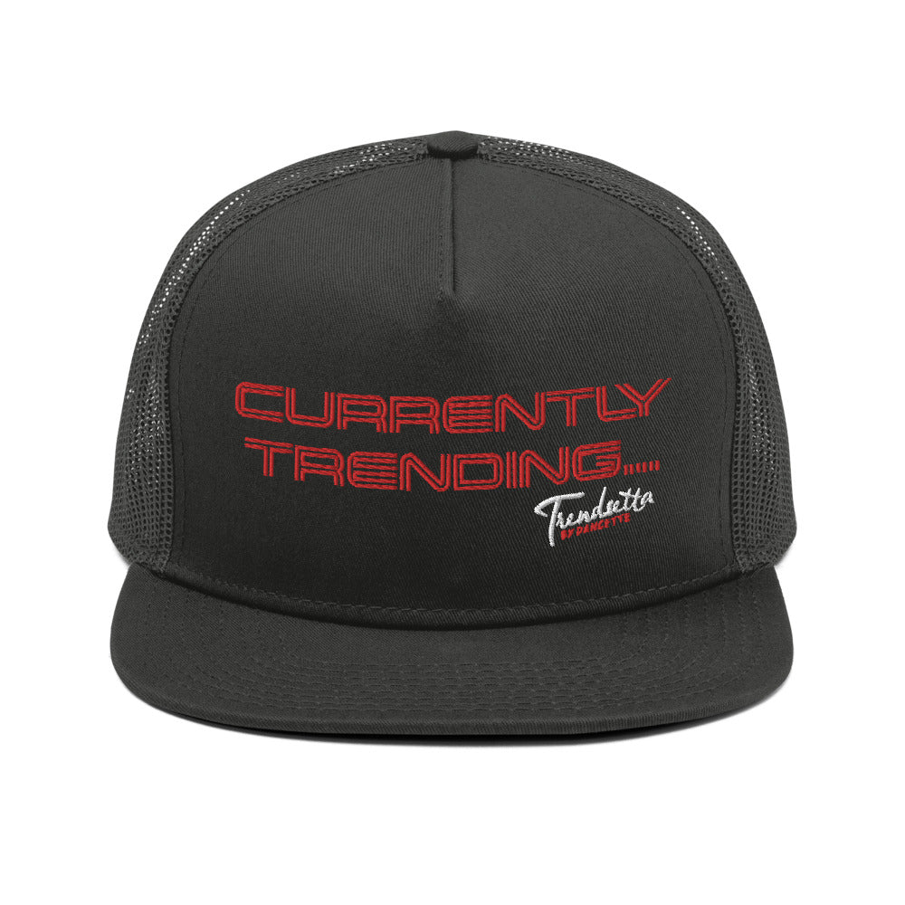 Currently Trending.....Mesh Back Snapback