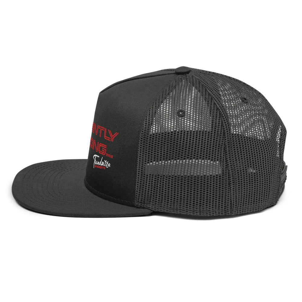 Currently Trending.....Mesh Back Snapback
