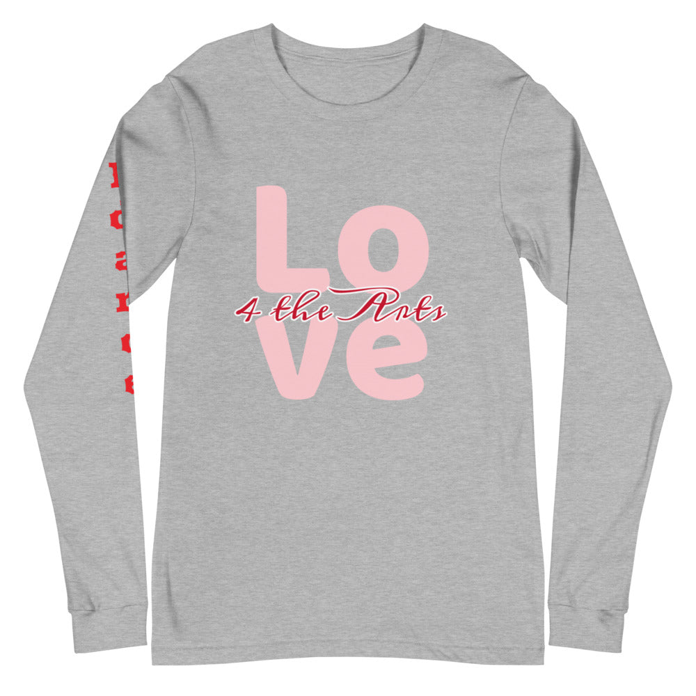 Love 4 the Arts Unisex adult Long Sleeve Tee