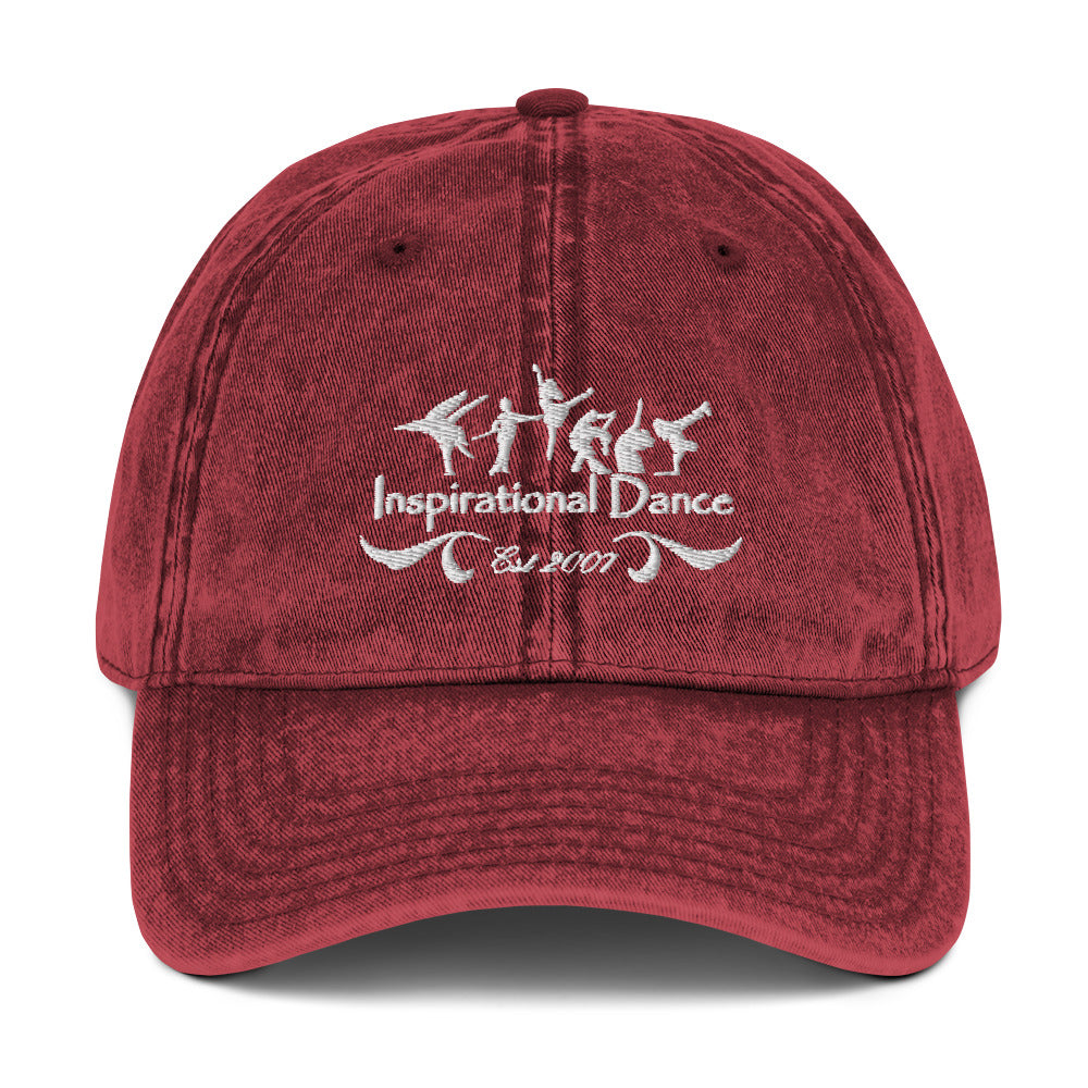 I Dance Vintage Cotton Twill Cap