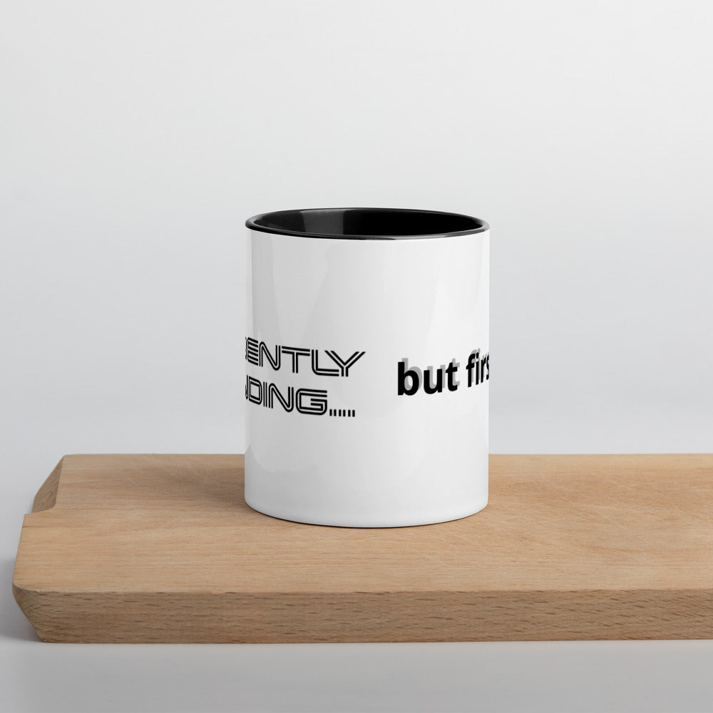 Currently trending but first tea Mug with Color Inside