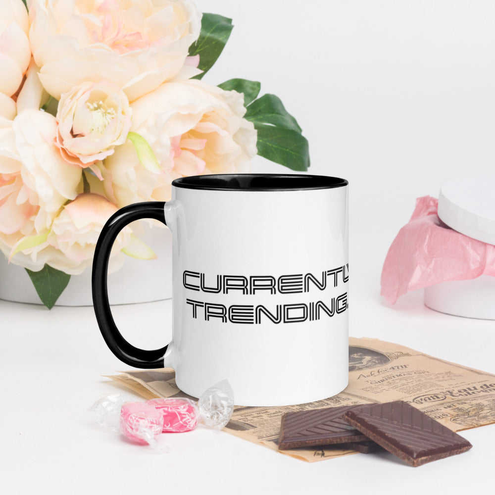 Currently trending but first tea Mug with Color Inside