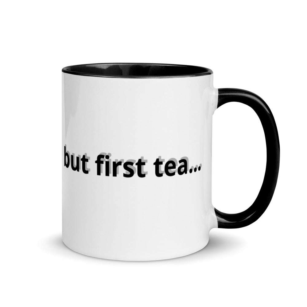 Currently trending but first tea Mug with Color Inside