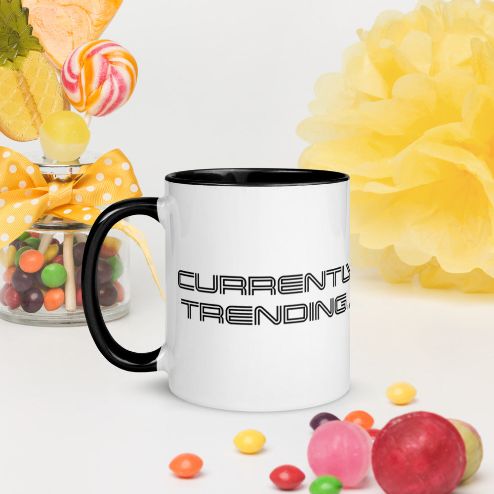 Currently trending but first tea Mug with Color Inside