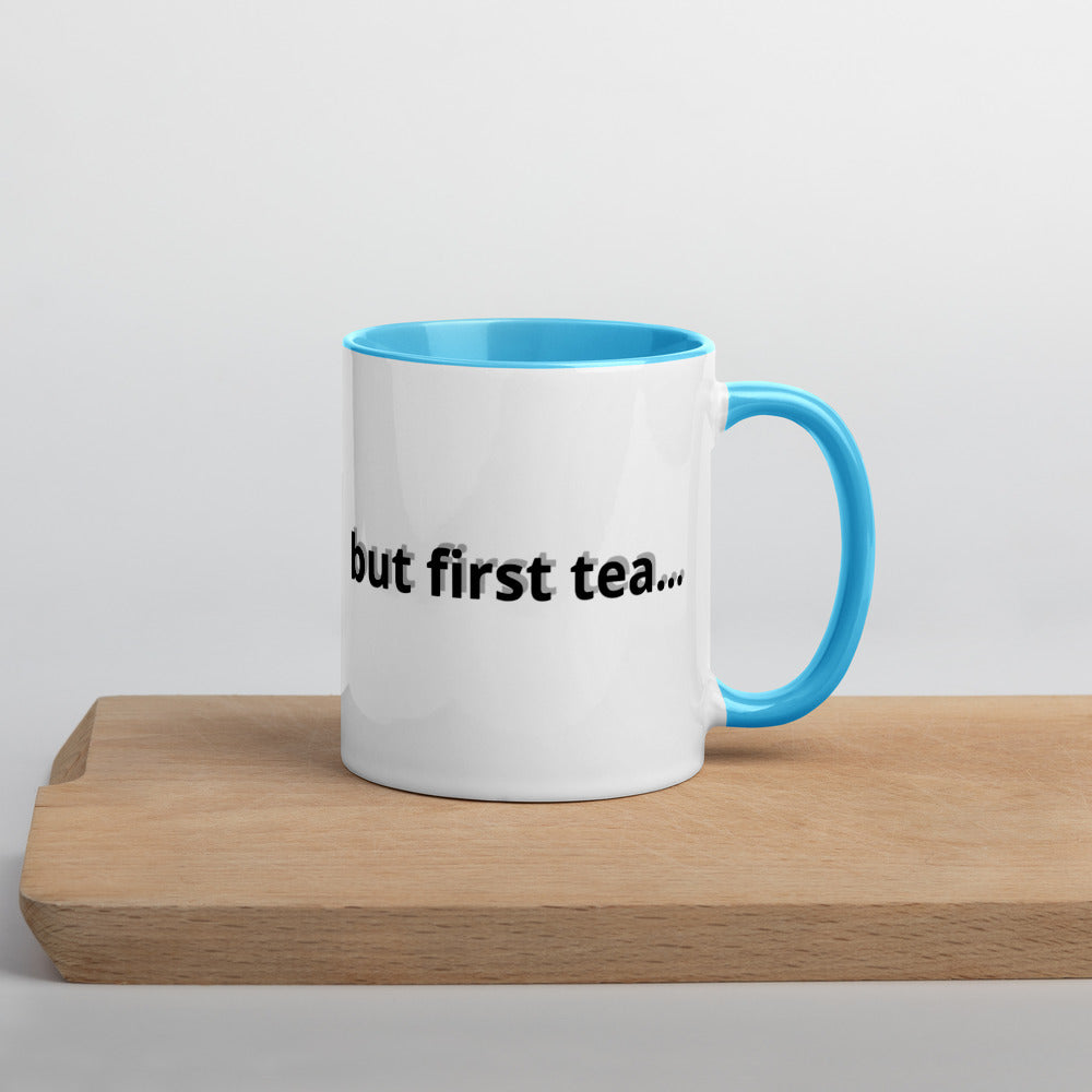 Currently trending but first tea Mug with Color Inside