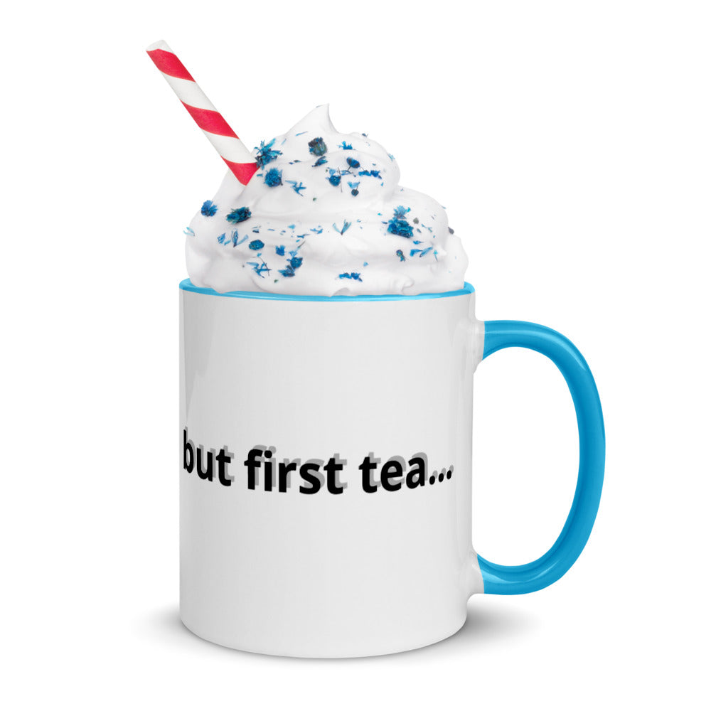 Currently trending but first tea Mug with Color Inside