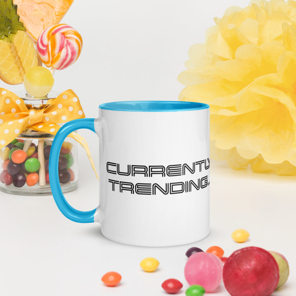 Currently trending but first tea Mug with Color Inside