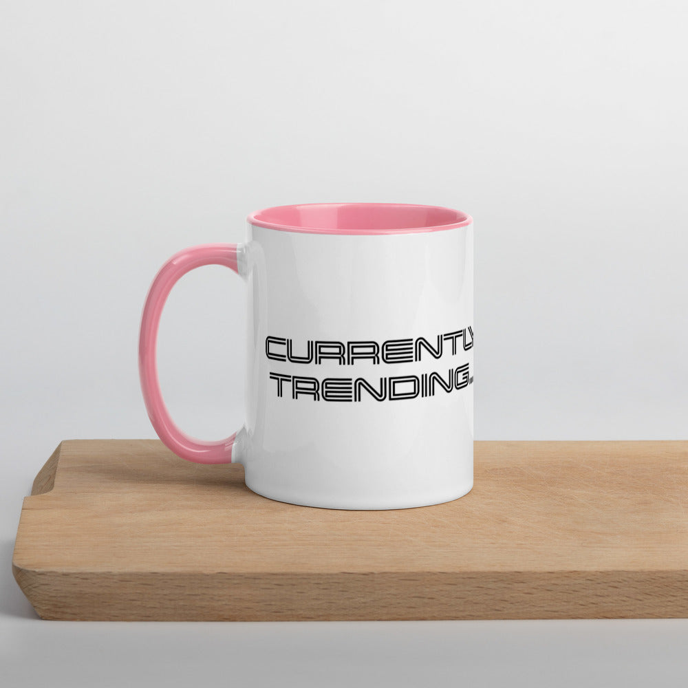 Currently trending but first tea Mug with Color Inside