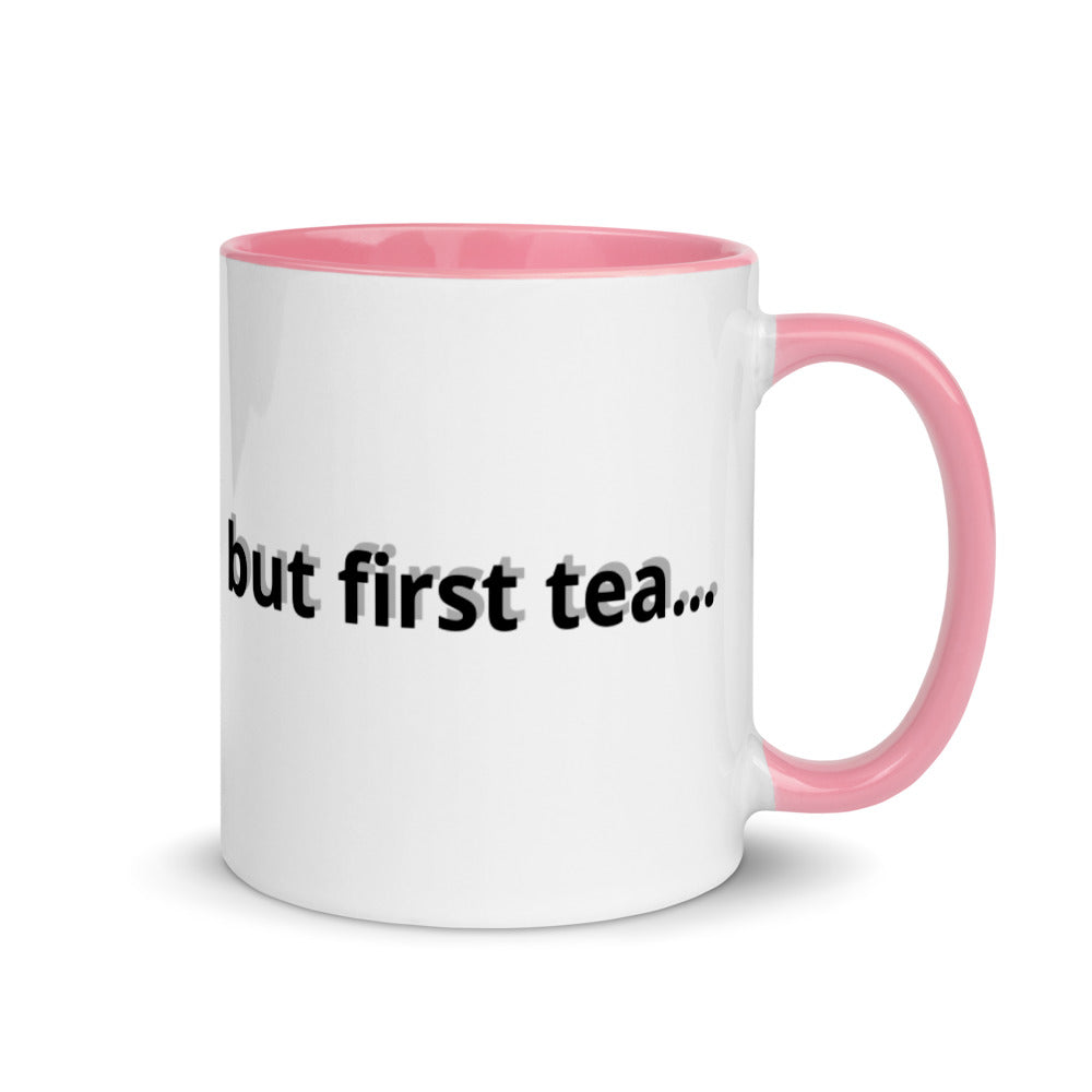 Currently trending but first tea Mug with Color Inside
