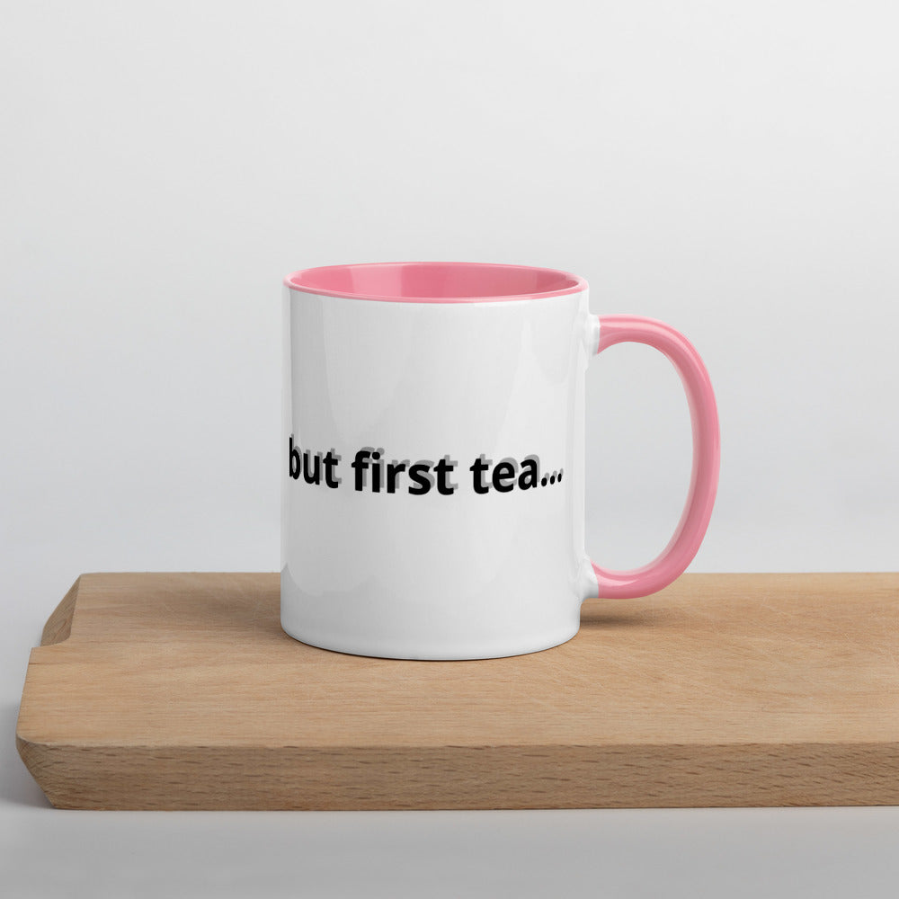 Currently trending but first tea Mug with Color Inside