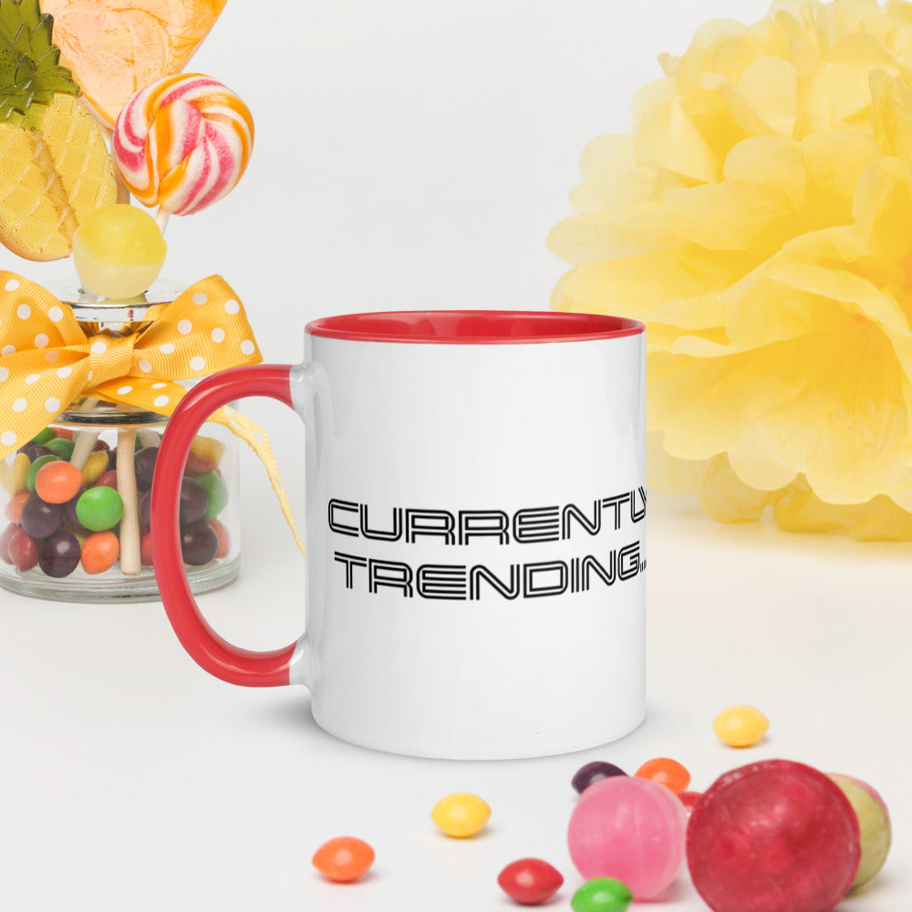 Currently trending but first tea Mug with Color Inside