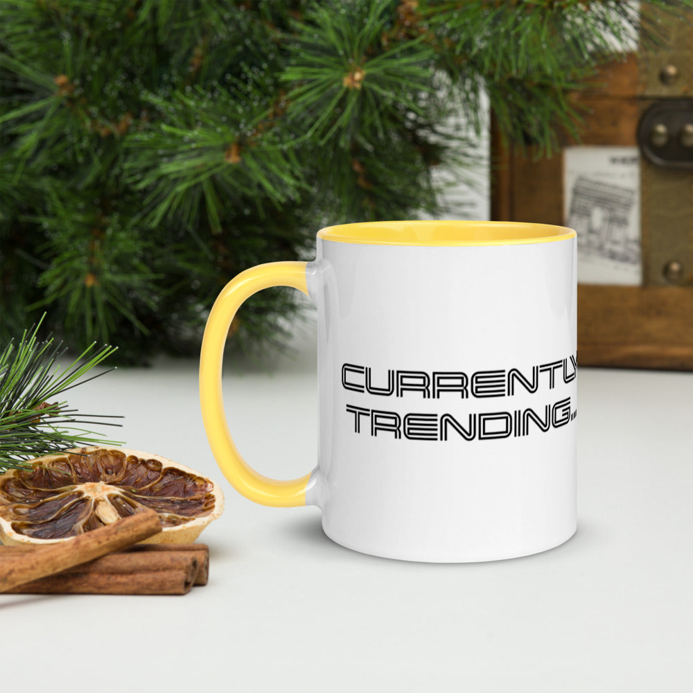 Currently trending but first tea Mug with Color Inside