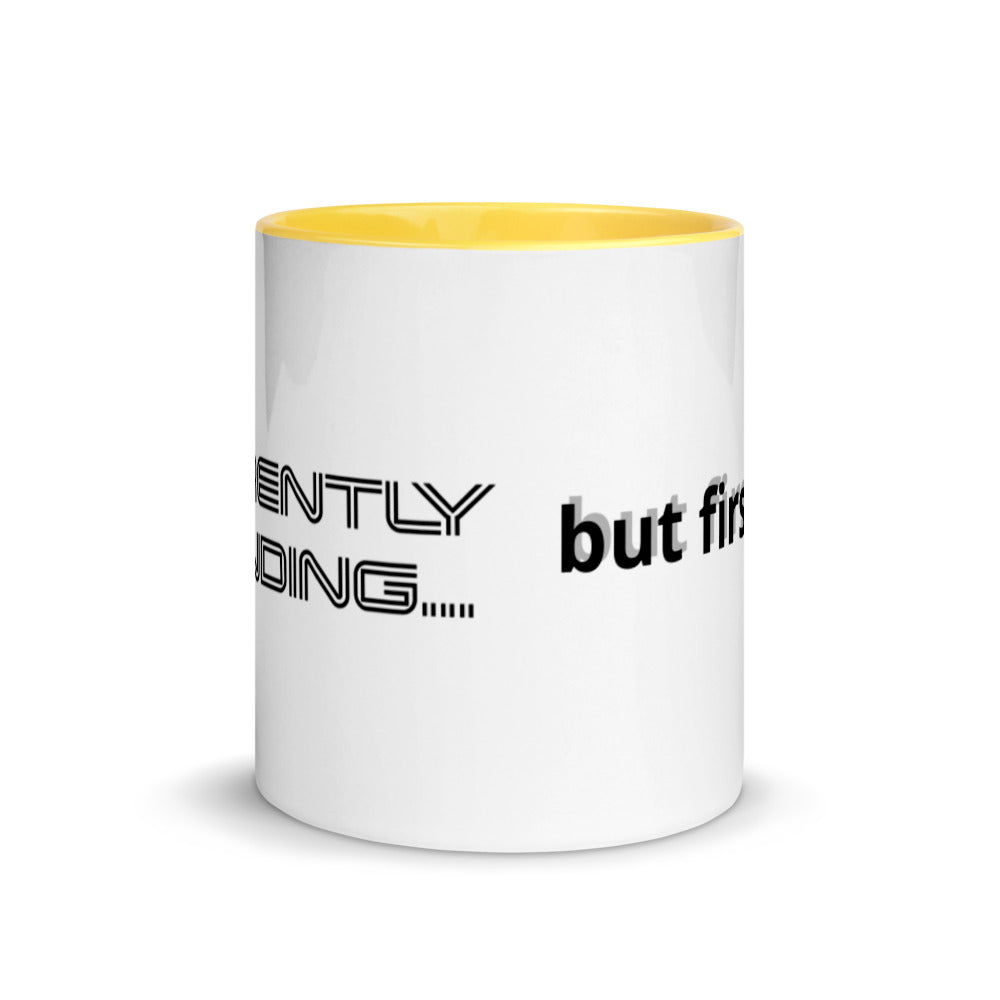 Currently trending but first tea Mug with Color Inside