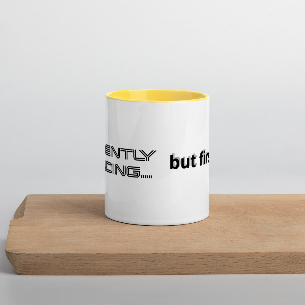 Currently trending but first tea Mug with Color Inside