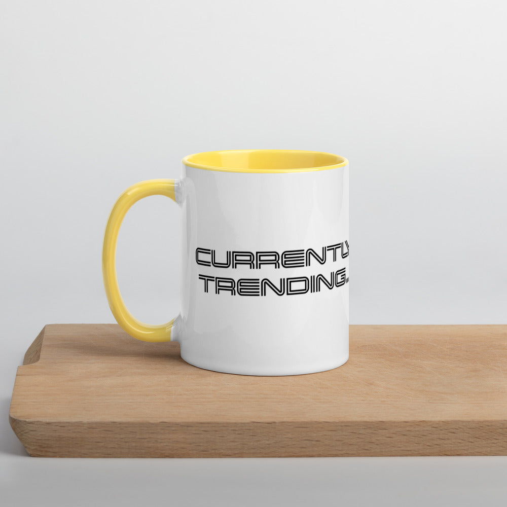 Currently trending but first tea Mug with Color Inside