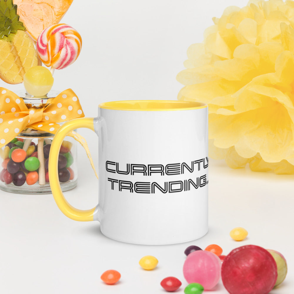 Currently trending but first tea Mug with Color Inside