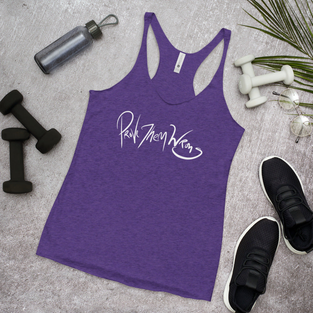Prove them Wrong Women's Racerback Tank
