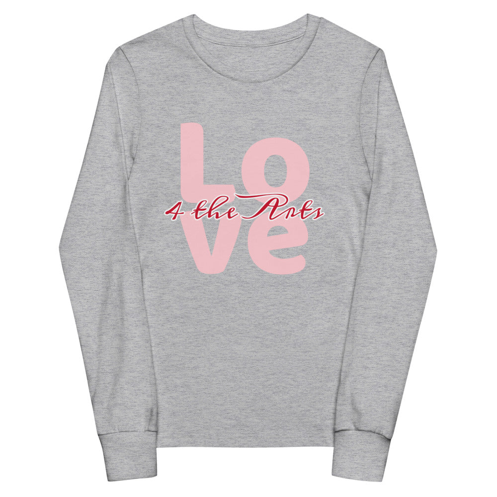 Love 4 the Arts Youth long sleeve tee