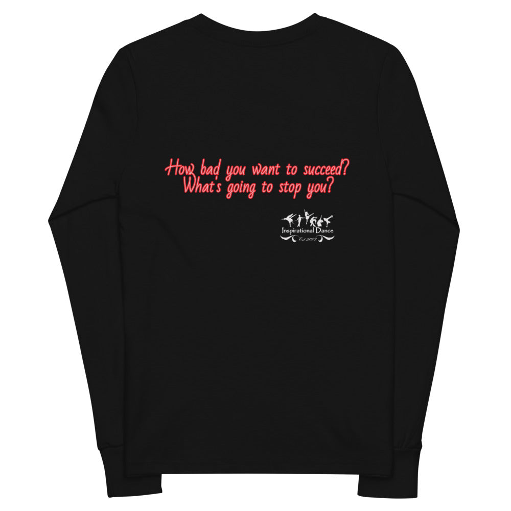 Love 4 the Arts Youth long sleeve tee