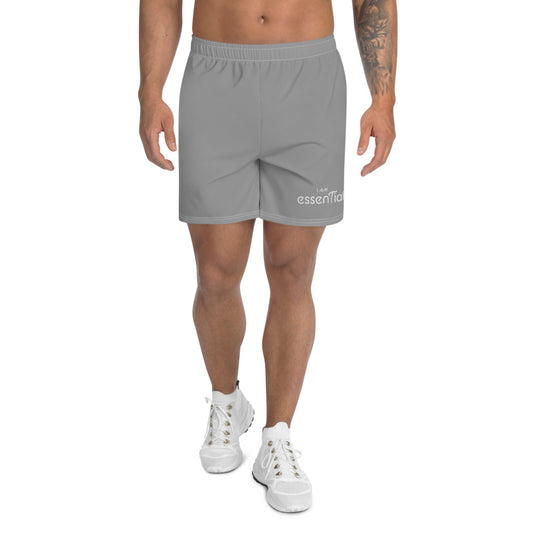 I am Essential Men's Athletic Long Shorts