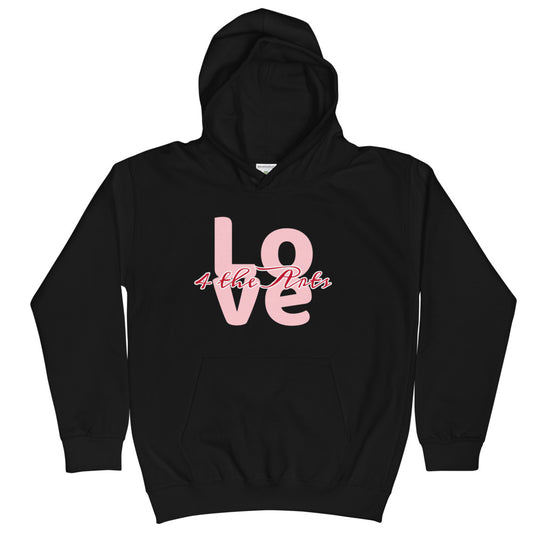 Love 4 the Arts Kids Hoodie