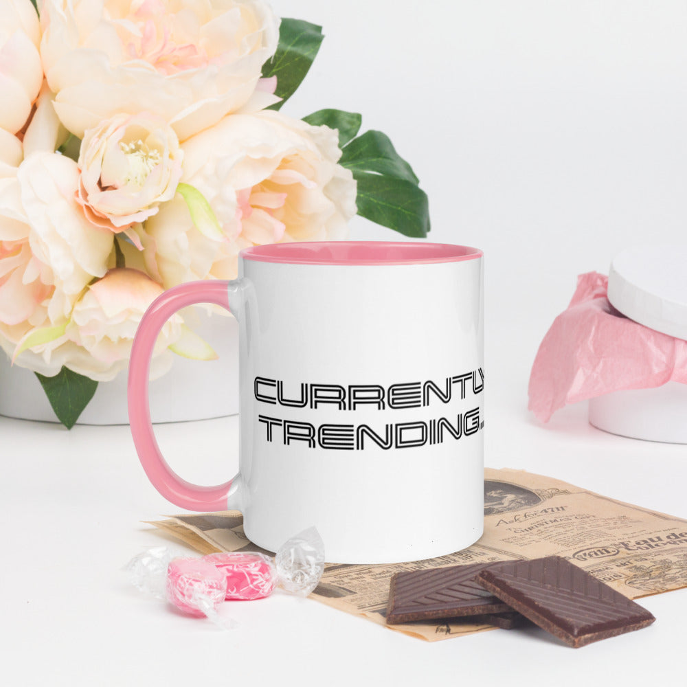 Currently trending but first tea Mug with Color Inside