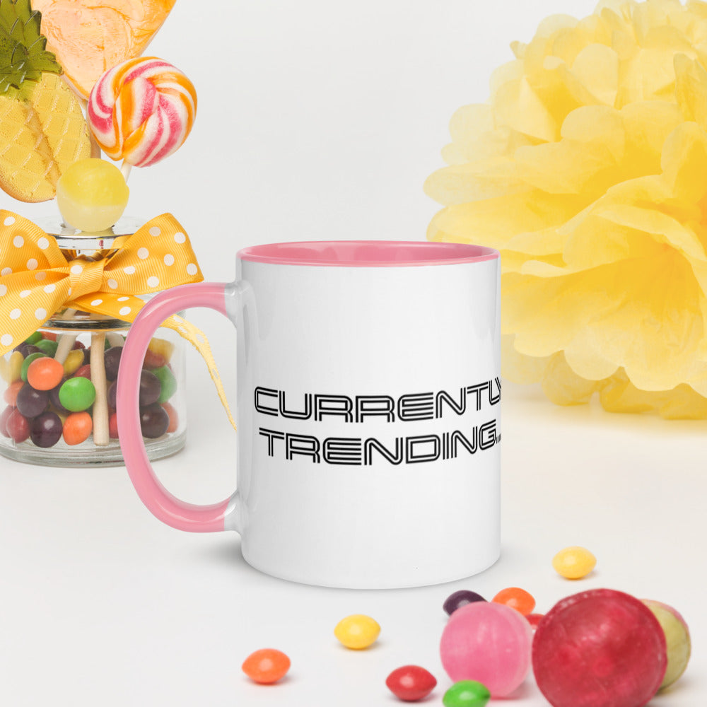 Currently trending but first tea Mug with Color Inside