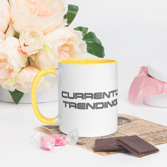 Currently trending but first tea Mug with Color Inside