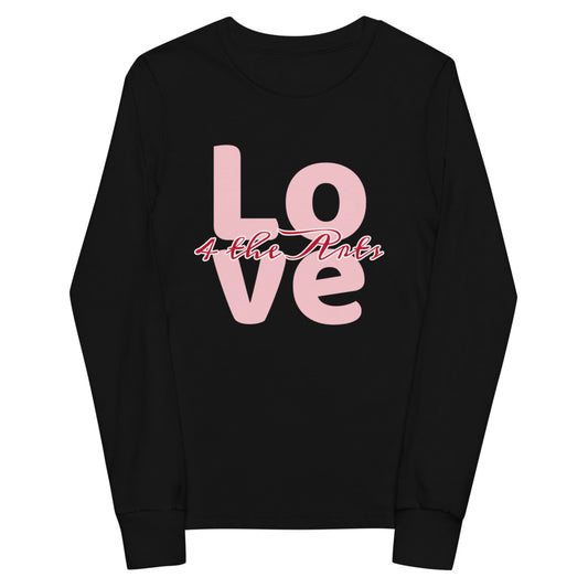 Love 4 the Arts Youth long sleeve tee